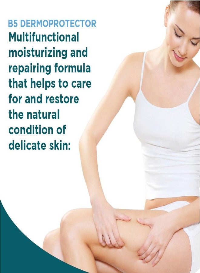 almipro B5 Dermo Protector cream. Moisturizing, repairing, protecting formula. Calendula and Cacay oil. Multi-Purpose Cream for Delicate Skin, Body, Hand Balm, Baby Safe. Soft & Clear texture. 3.5 oz - Image 4